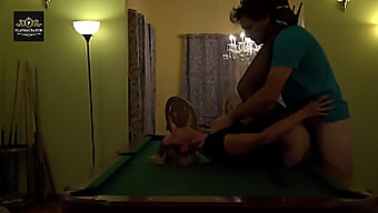 Big Tits Milf Wife Enjoys A Wet And Wild Experience On Pool Table