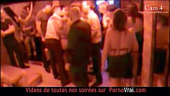 Hidden Camera Captures Wild Orgies And Masturbation At A French Swinger Club!