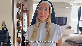 A Buxom Nun Goes All Out To Regain A Man'S Devotion